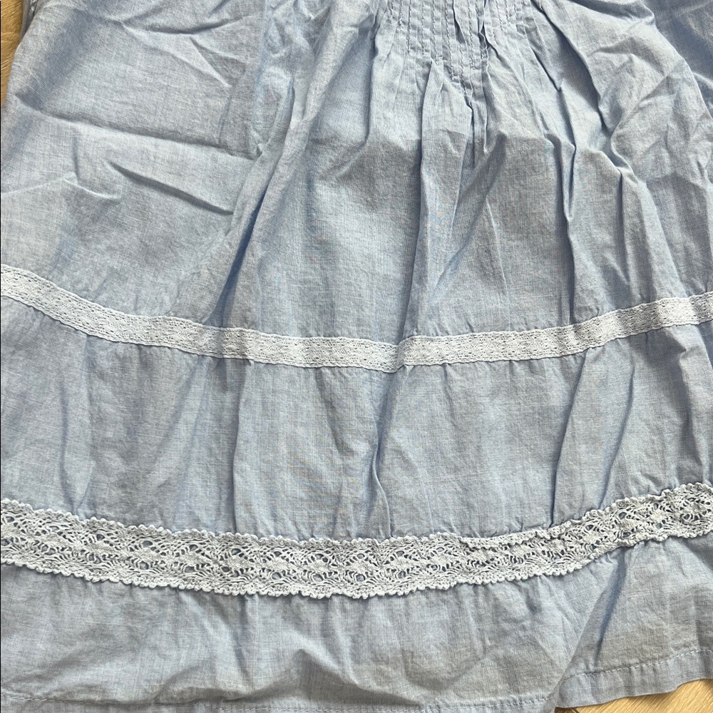 💚BUY 3 for $15💚 💚 GAP Light Blue Kids Blouse - Picture 2 of 4